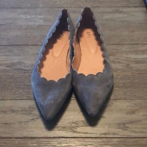 J.Jill grey flat shoes